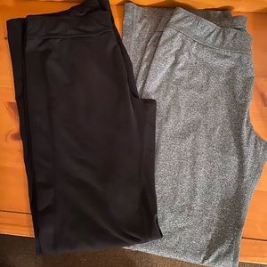 2 pair Danskin now bootcut workout pants (L)